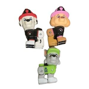 PAW Patrol Mega Bloks Figures Marshall Rocky Skye